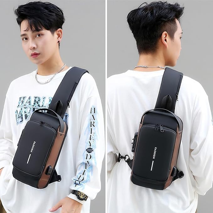 Sling Bag For Men CrossBody Backpack For Men Women