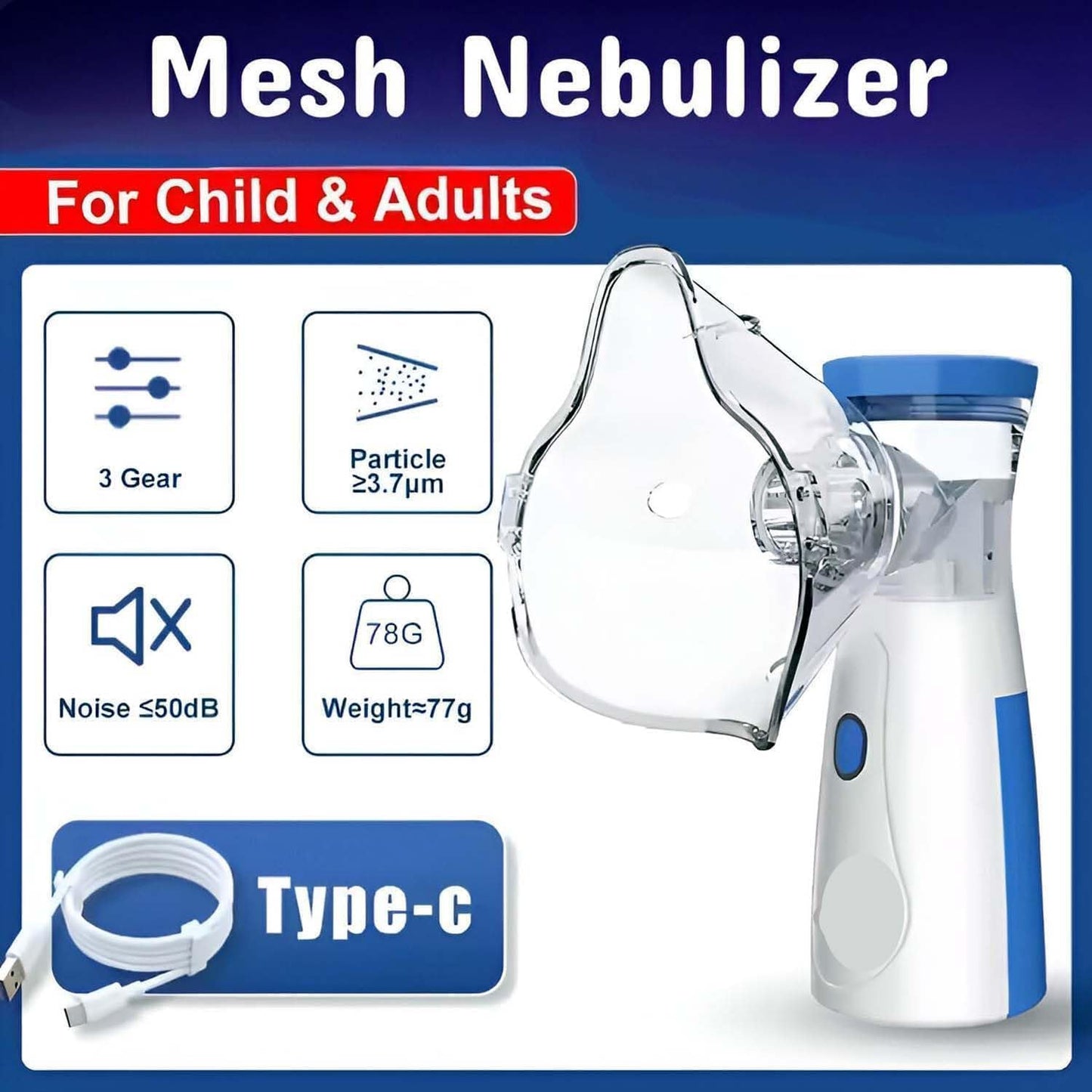 Portable Mesh Nebulizer
